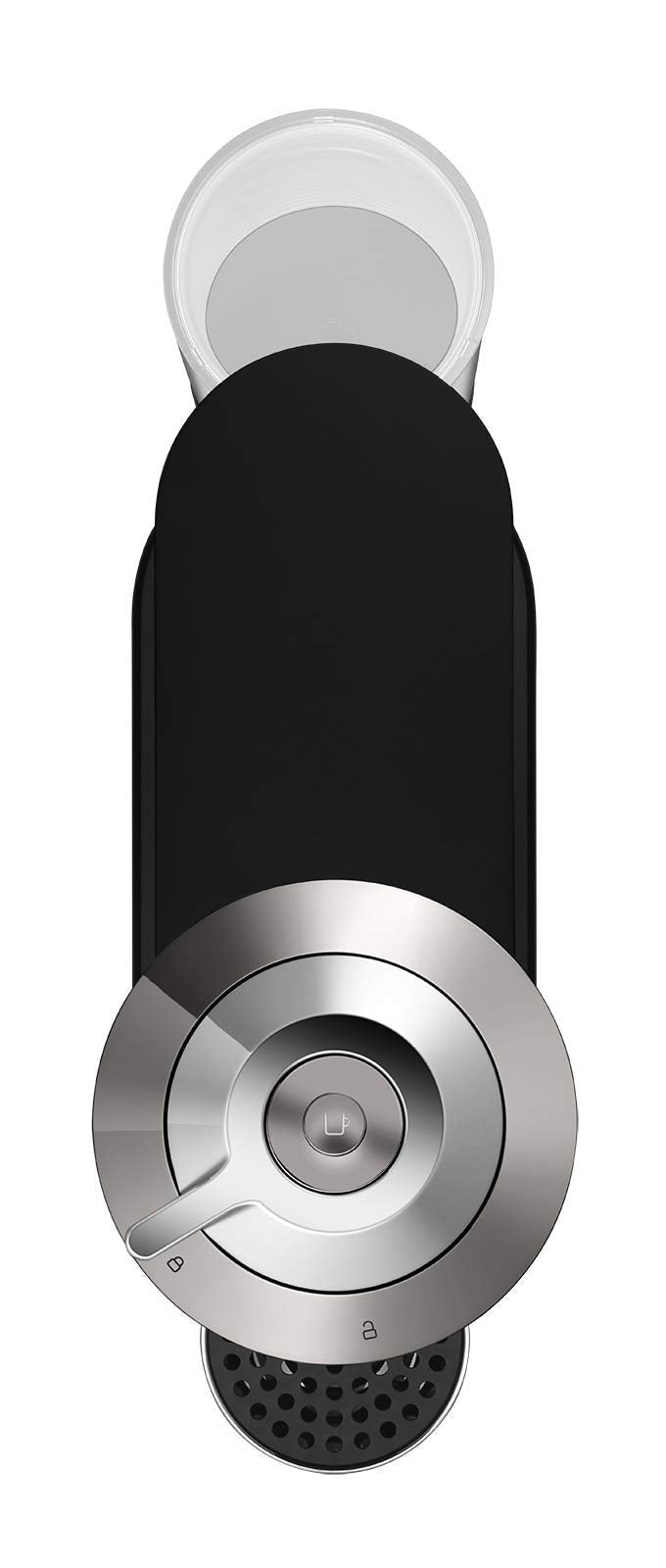 Vertuo Next machine à café Cafetière à dosette 1,1 L, XN910C10, Noir, Gris