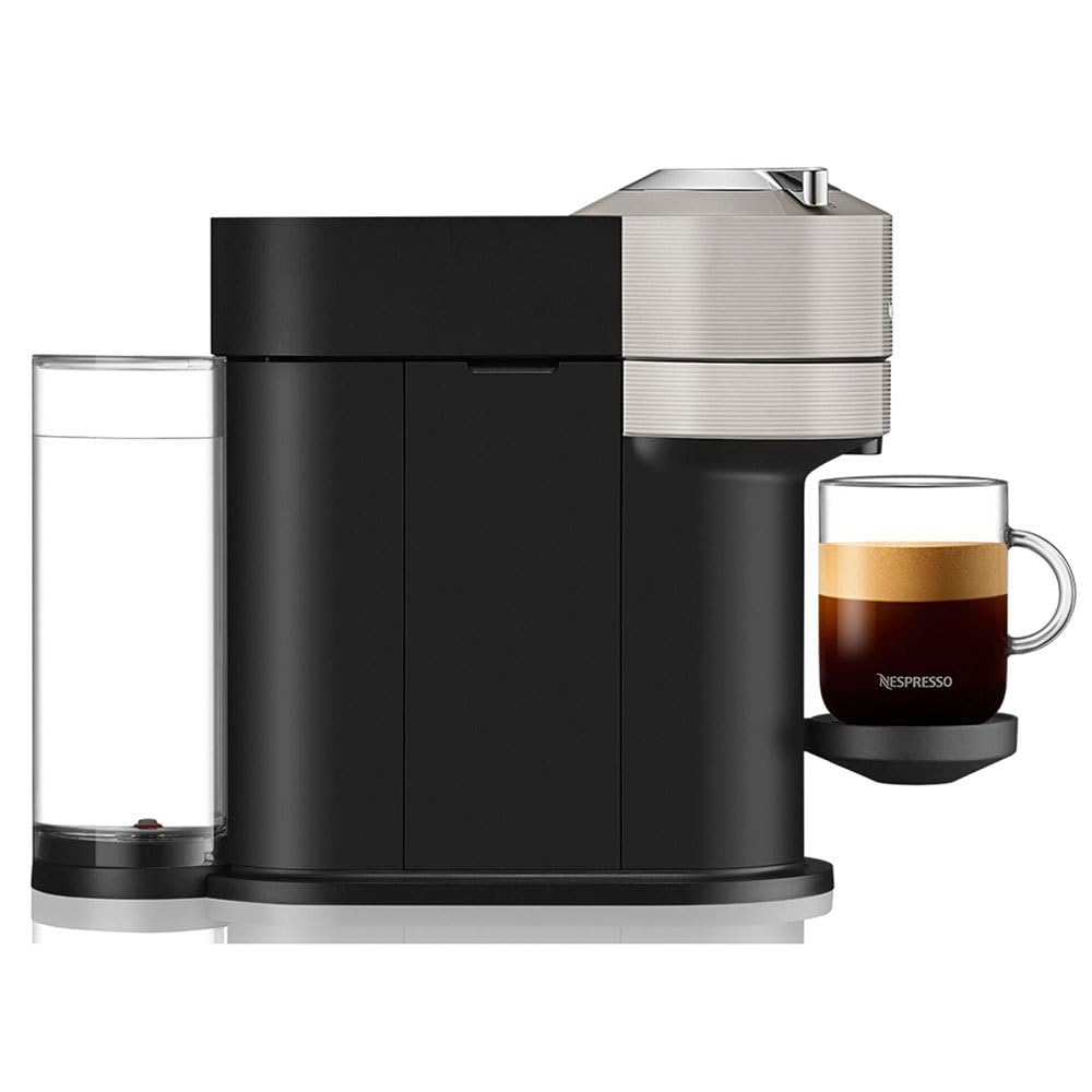 Vertuo Next Semi-automatique Cafetière à dosette 1,1 L, XN910B, Gris