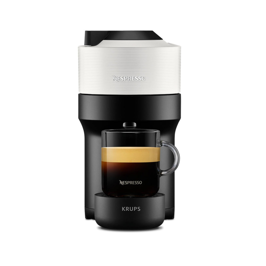 Machine à Café Vertuo POP Blanche, Capsules café Vertuo seulement, Technologie Centrifusion, YY4889FD, Blanche