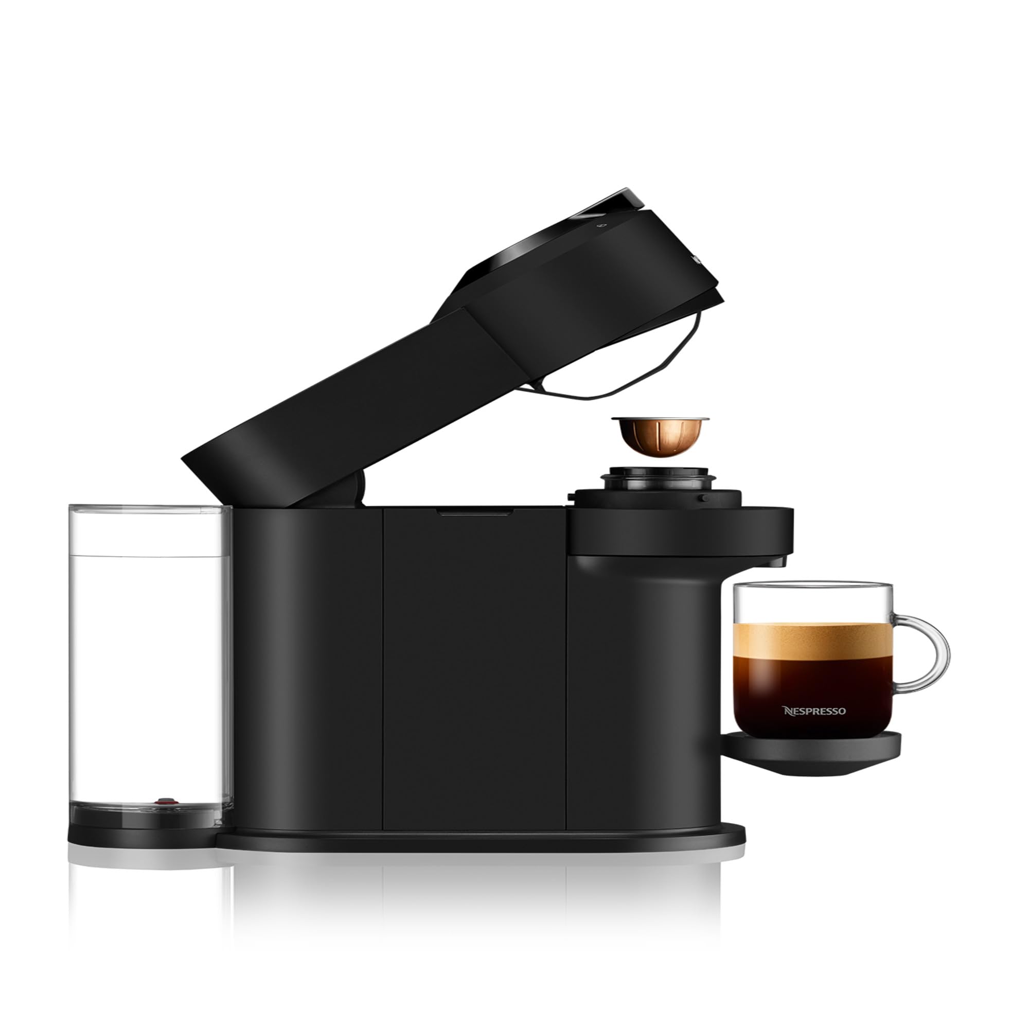 Machine à Café Vertuo Next, Capsules café Vertuo seulement, Technologie Centrifusion, YY4606FD, Noir Mat