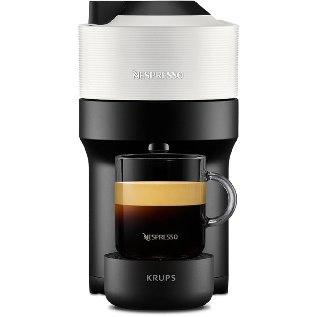 VERTUO Pop Cafetière à capsules, machine à expresso, 4 tailles tasses, technologie Centrifusion, Blanc, XN9201&nbsp;