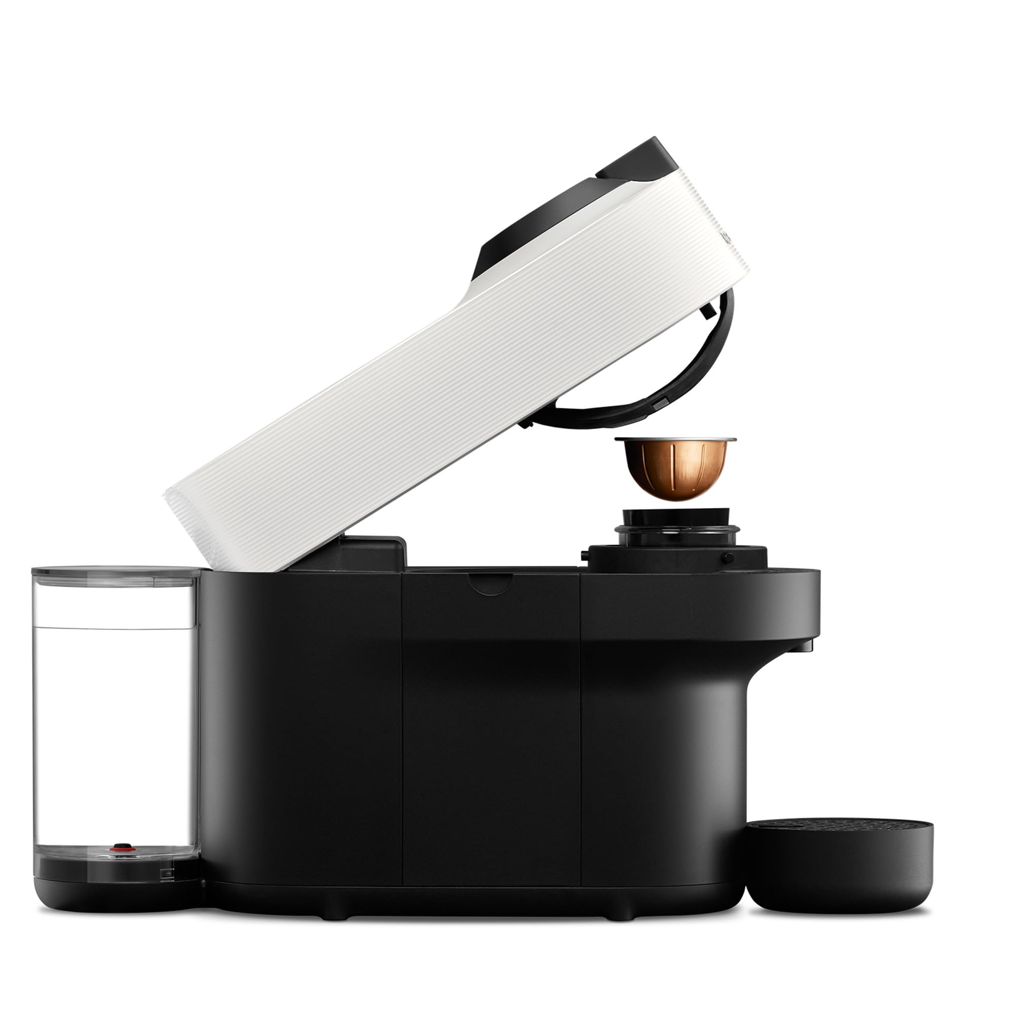 Machine à Café Vertuo POP Blanche, Capsules café Vertuo seulement, Technologie Centrifusion, YY4889FD, Blanche