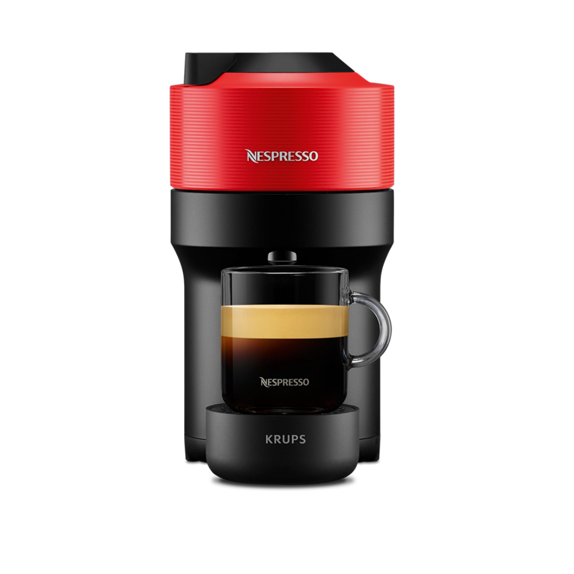 Machine à Café Vertuo POP Rouge Cafetière à Capsules YY4888FD, Rouge