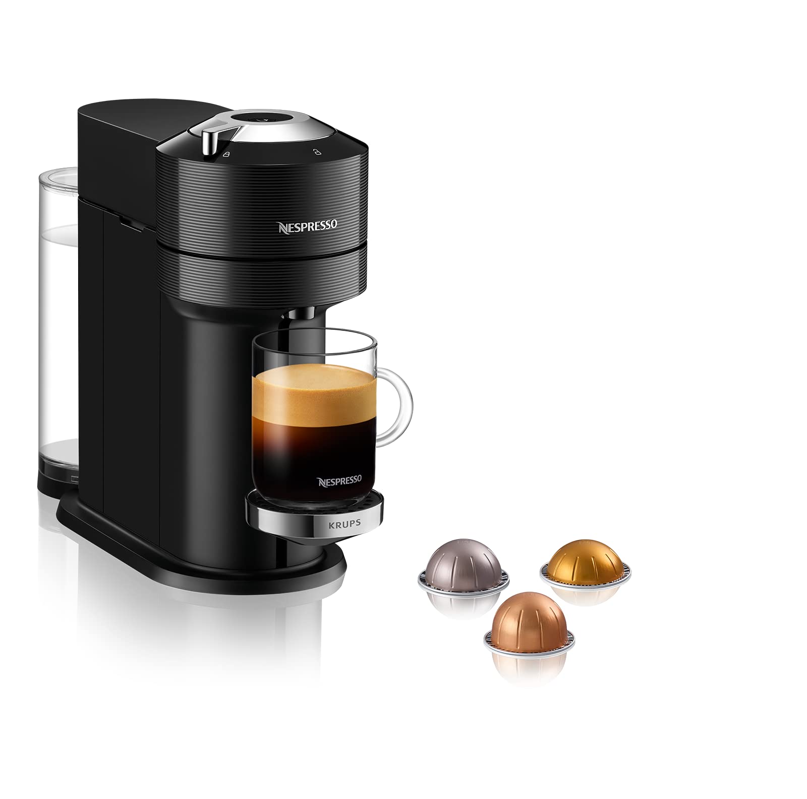 Vertuo Next  machine à café Semi-automatique Cafetière à dosette 1,1 L, XN910810
